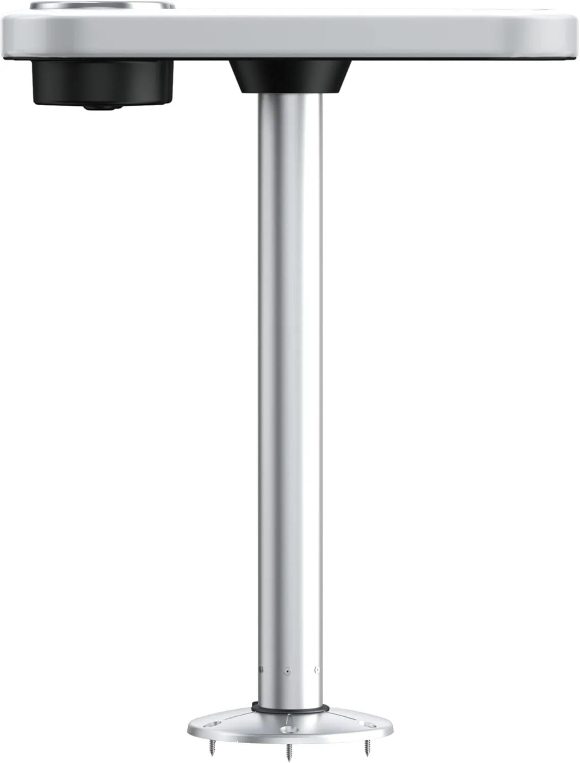 Manufacturers' Select ITC Marine Cocktail Boat Table Leg Set. Pontoon Accessories, Marine Pedestal Table with Center Foam Mat