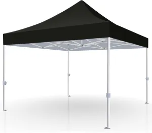MASTERCANOPY Premium Heavy Duty Pop Up Commercial Instant Canopy Tent (10x10, Black)