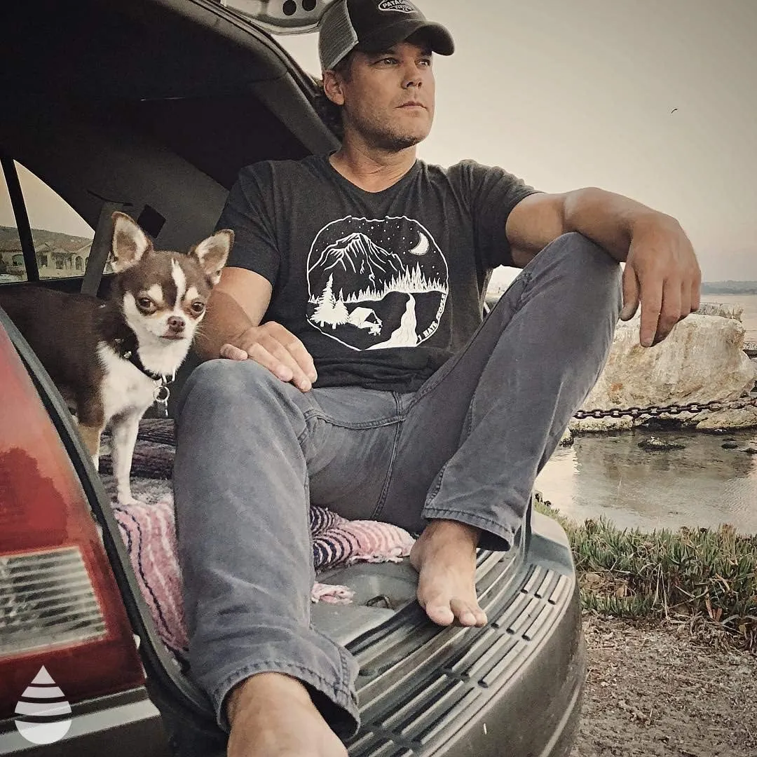 Mens Camping T Shirts Funny Camp Tees for Guys Cool Shirts for Outdoor Camping