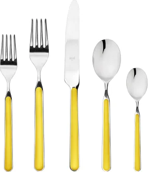 MEPRA Flatware Set, Yellow
