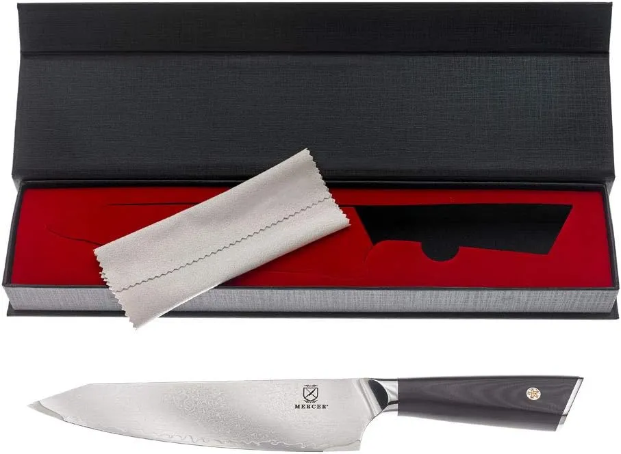 Mercer Culinary Premium Grade Super Steel, 8-Inch Chef's Knife, G10 Handle