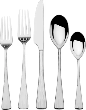 Mikasa Novaro 20-Piece 18/10 Stainless Steel Flatware Set, Service For 4