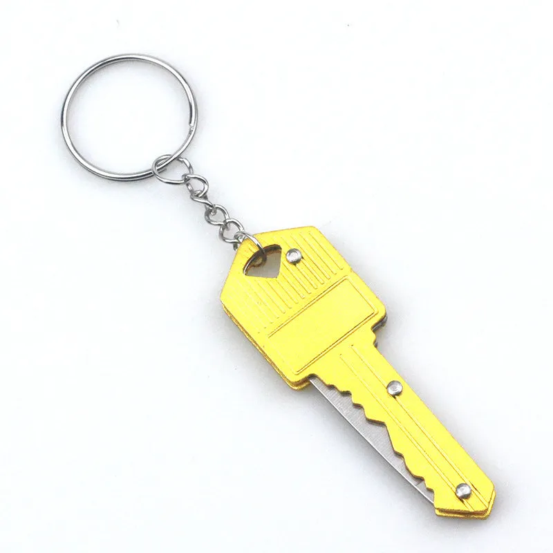 Mini EDC Multi-function Key Knife Pendant