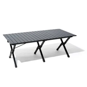 Mobi Garden Shan Jian Aluminum Omelet Table Large - Black