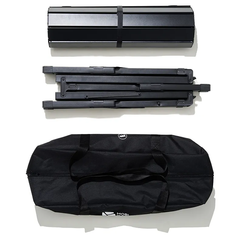Mobi Garden Shan Jian Aluminum Omelet Table Large - Black