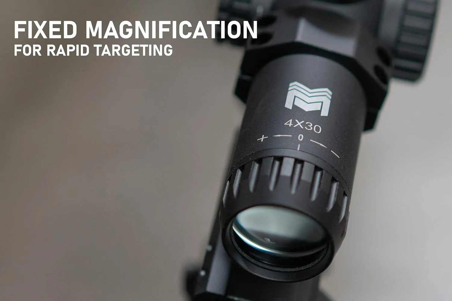 Monstrum Stealth 4x30 Fixed Magnification Scope