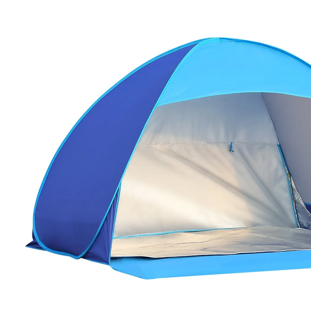 Mountview Pop Up Tent Camping Beach Tents 2-3 Person Hiking Portable