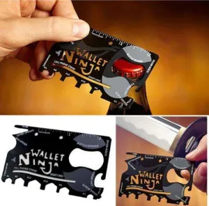 Multi Function Credit Card Hand Tools Pocket Survival Knife