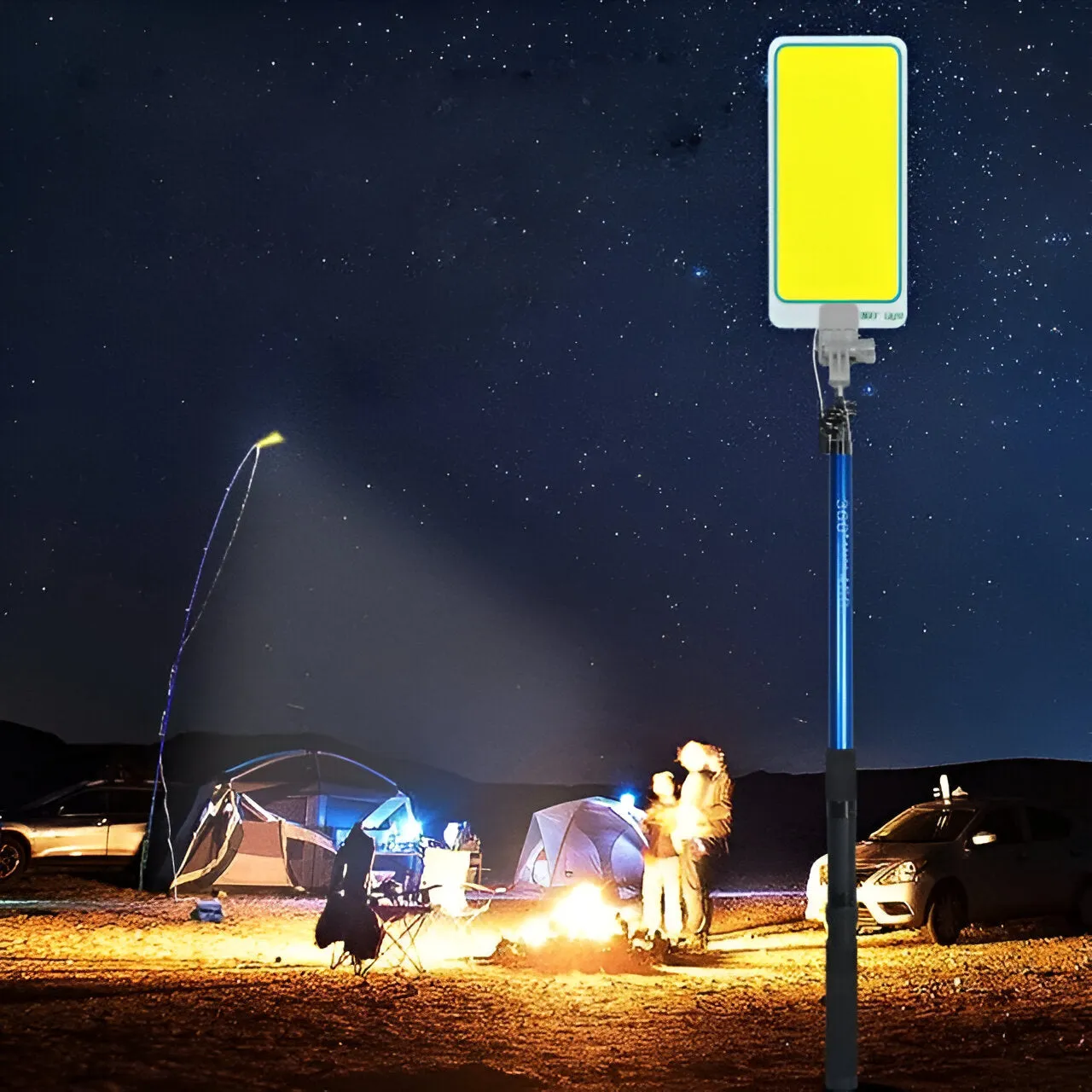 Multi-function Outdoor LED Portable Camping Lantern Light