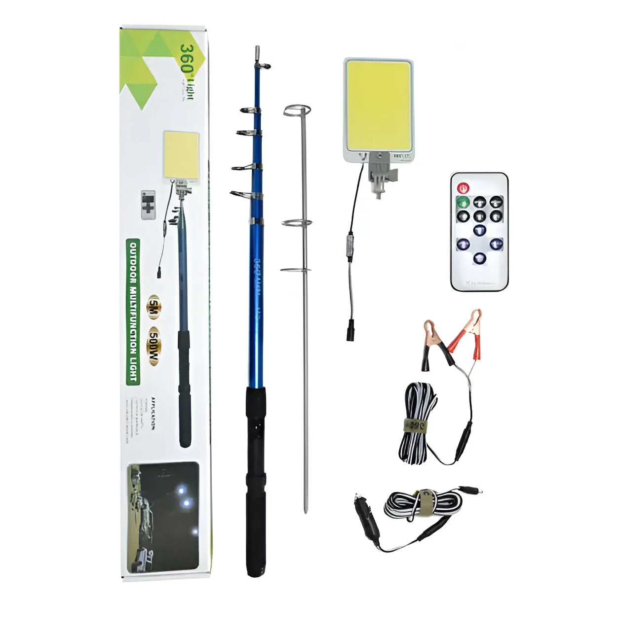 Multi-function Outdoor LED Portable Camping Lantern Light