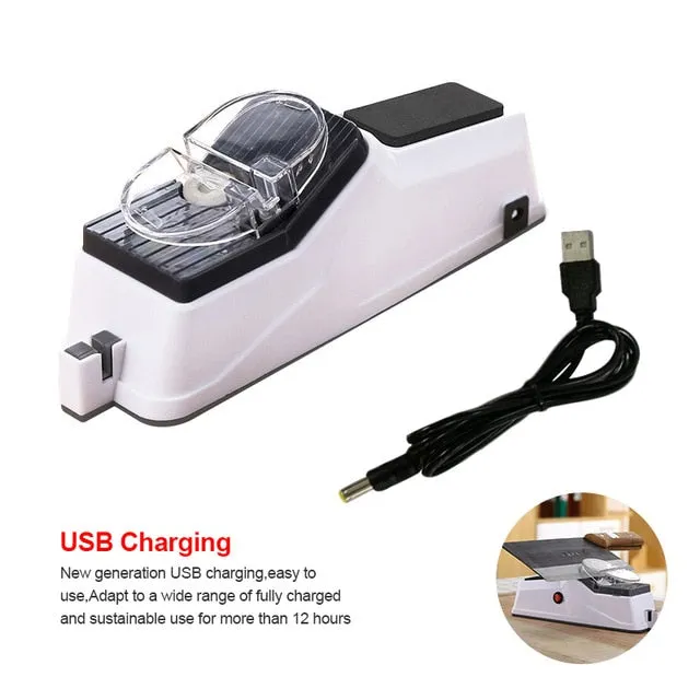 Multi-Function USB Electric Sharpener with 3pcs grinding discs