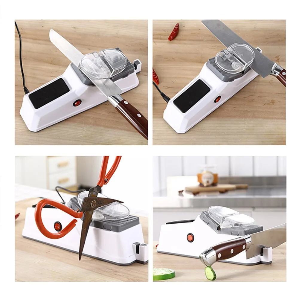 Multi-Function USB Electric Sharpener with 3pcs grinding discs