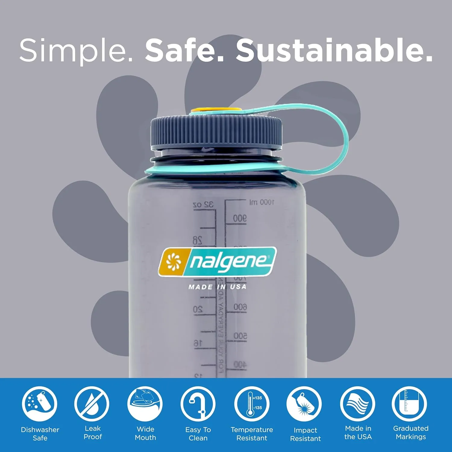 Nalgene 348770 Wide Mouth 32oz