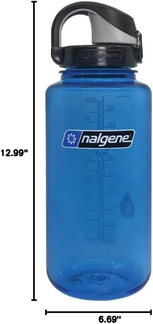 Nalgene Sustain Tritan BPA-Free On The Fly Water Bottle Made with Material Derived from 50% Plastic Waste