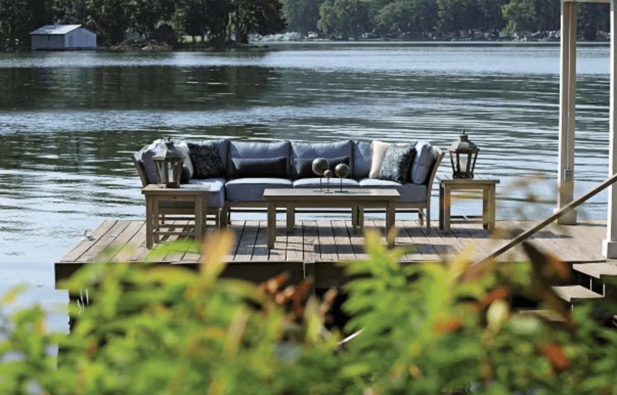 Narragansett Aluminum Outdoor Coffee Table