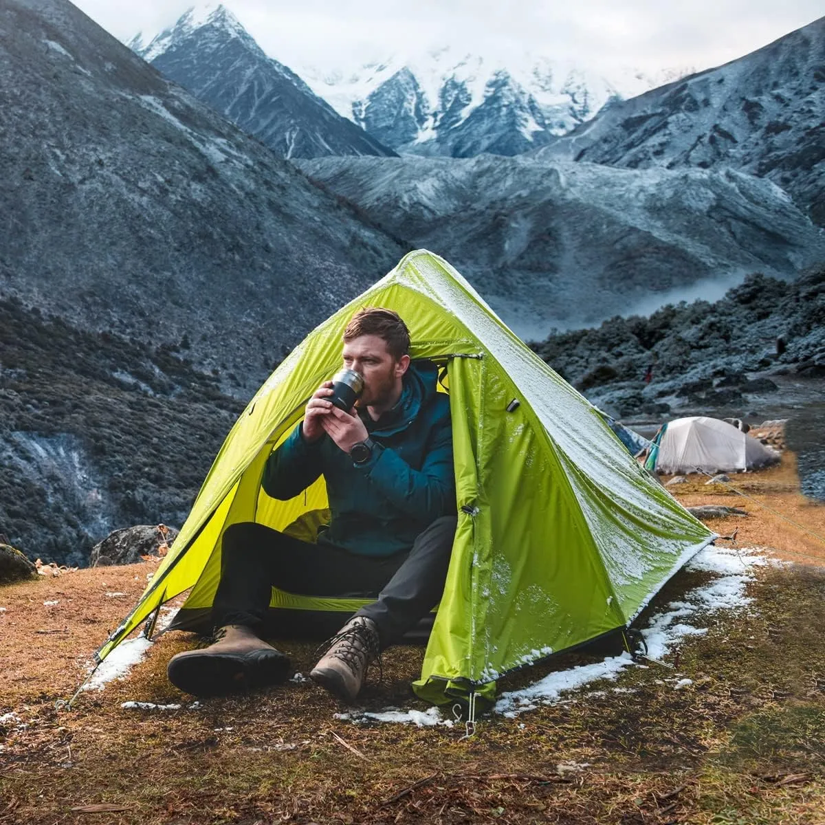 Naturehike Cloud-Up 2 Person Tent Lightweight Backpacking Tent with Footprint - Free Standing Ultralight Camping Hiking Backpack Tents Two Person Tent