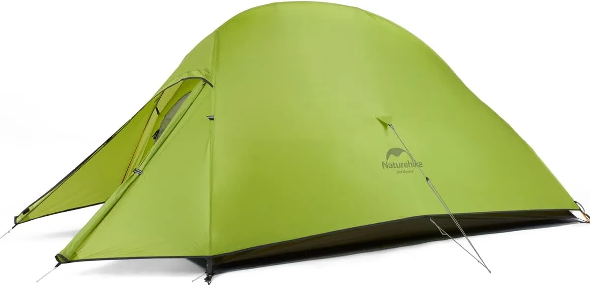 Naturehike Cloud-Up 2 Person Tent Lightweight Backpacking Tent with Footprint - Free Standing Ultralight Camping Hiking Backpack Tents Two Person Tent