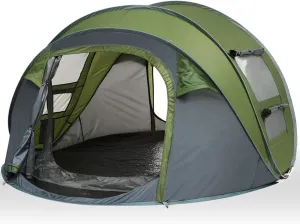 NIEH 4 Person Easy Pop Up Tent-Automatic Setup Sun Shelter for Beach- Instant Family Tents for Camping,Hiking & Traveling