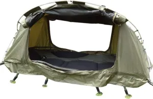 NIEH Winter Tent 4 Season Off Ground Tent Double-Layer Anti-Storm Camping Tent Cot Outdoor Fishing Bed for 1 Person Winter Fishing Travel Camping for Family Short Weekends