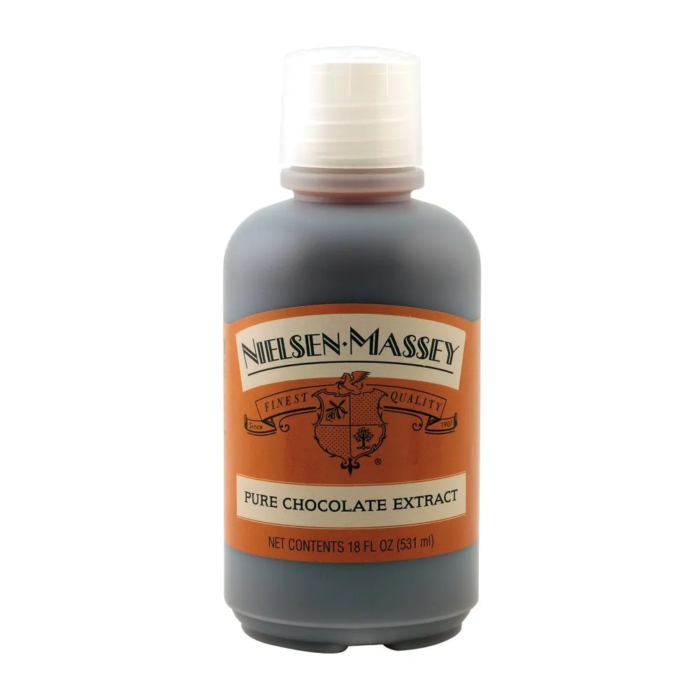 Nielsen-Massey Pure Chocolate Extract for Baking and Cooking, 18 Ounce Bottle