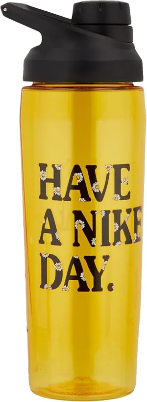 Nike TR HY5003 Hypercharge Chug Bottle, Dark Sulfur/Black/Black, 24 oz, 24.7 fl oz (709 ml)