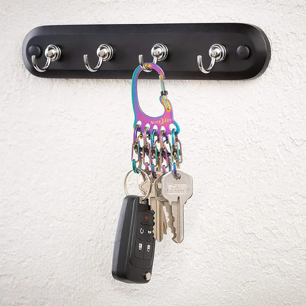 Nite Ize BigFoot Locker™ KeyRack™ Stainless Steel - Spectrum