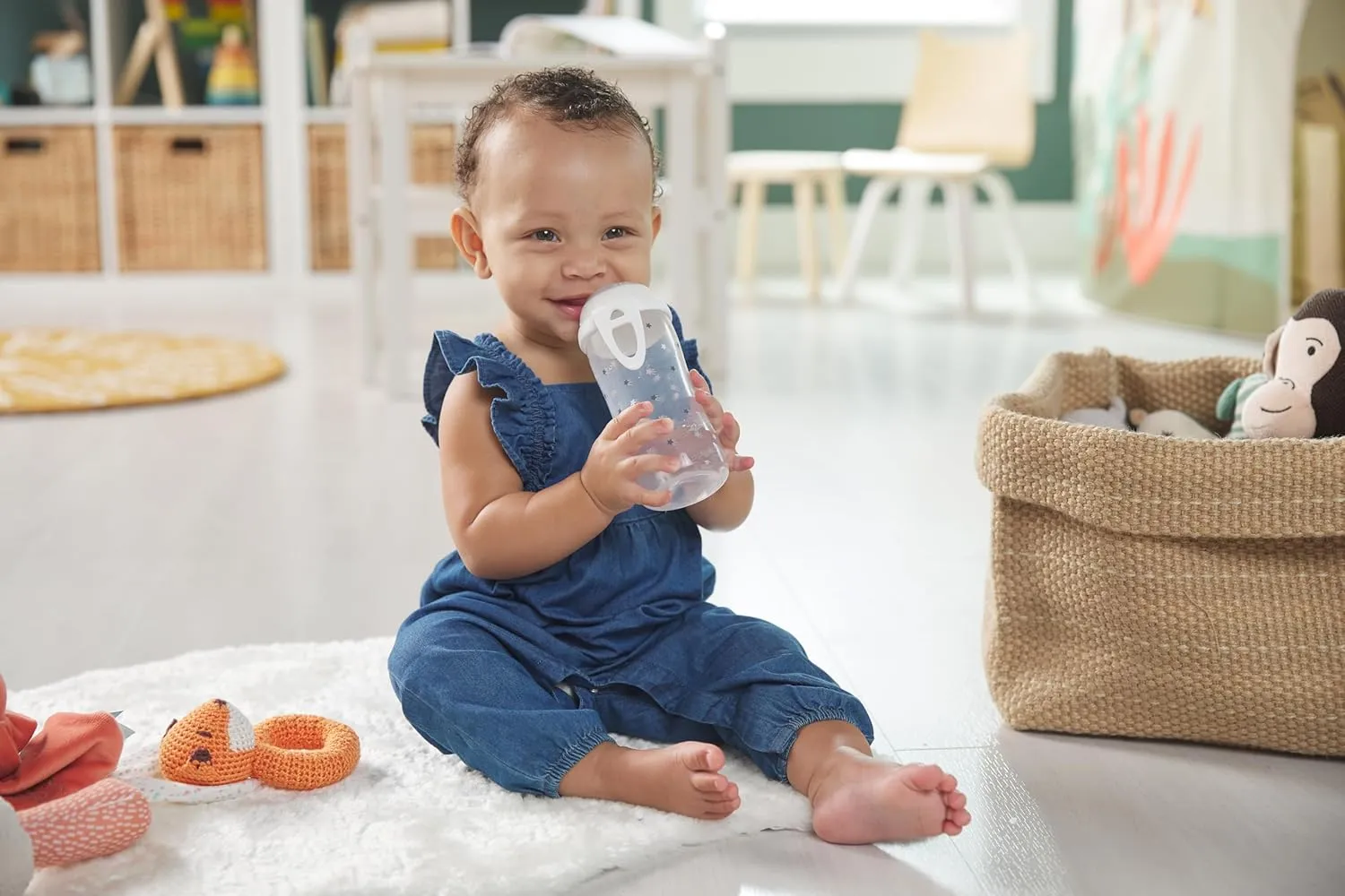 NUK Active Sippy Cup, 10 oz, 2 Pack, 12  Months, Timeless Collection, Amazon Exclusive