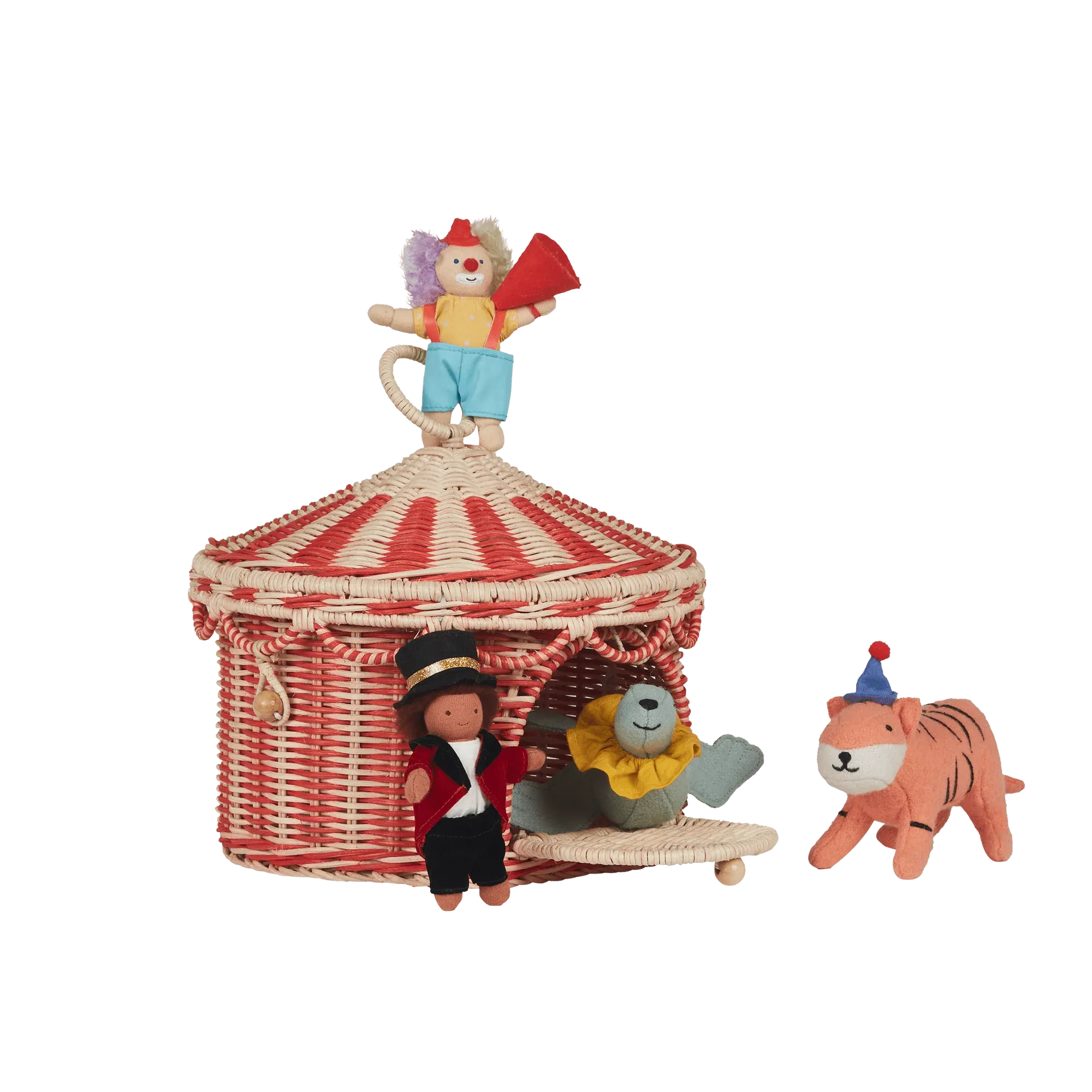Olli Ella Circus Tent Basket or Purse