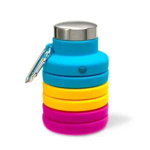 Ombre Collapsible- Blue, Yellow & Pink
