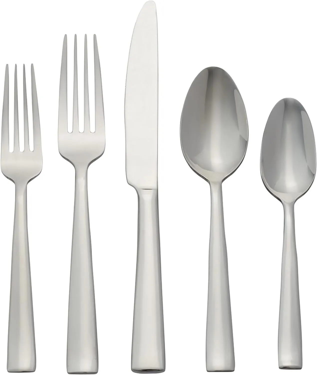 Oneida H147020A Monolith 20 Piece Everyday Flatware, 18/0 Stainless Steel, Silverware Set (Service for 4)
