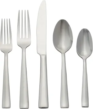 Oneida H147020A Monolith 20 Piece Everyday Flatware, 18/0 Stainless Steel, Silverware Set (Service for 4)