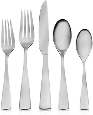 Oneida H163045A Grayson 45 Piece Everyday Flatware Set, Service For 8