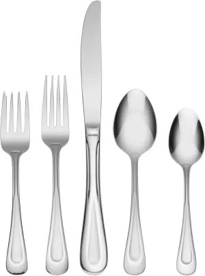Oneida Satin Sand Dune 20-Piece Flatware Set, Service for 4