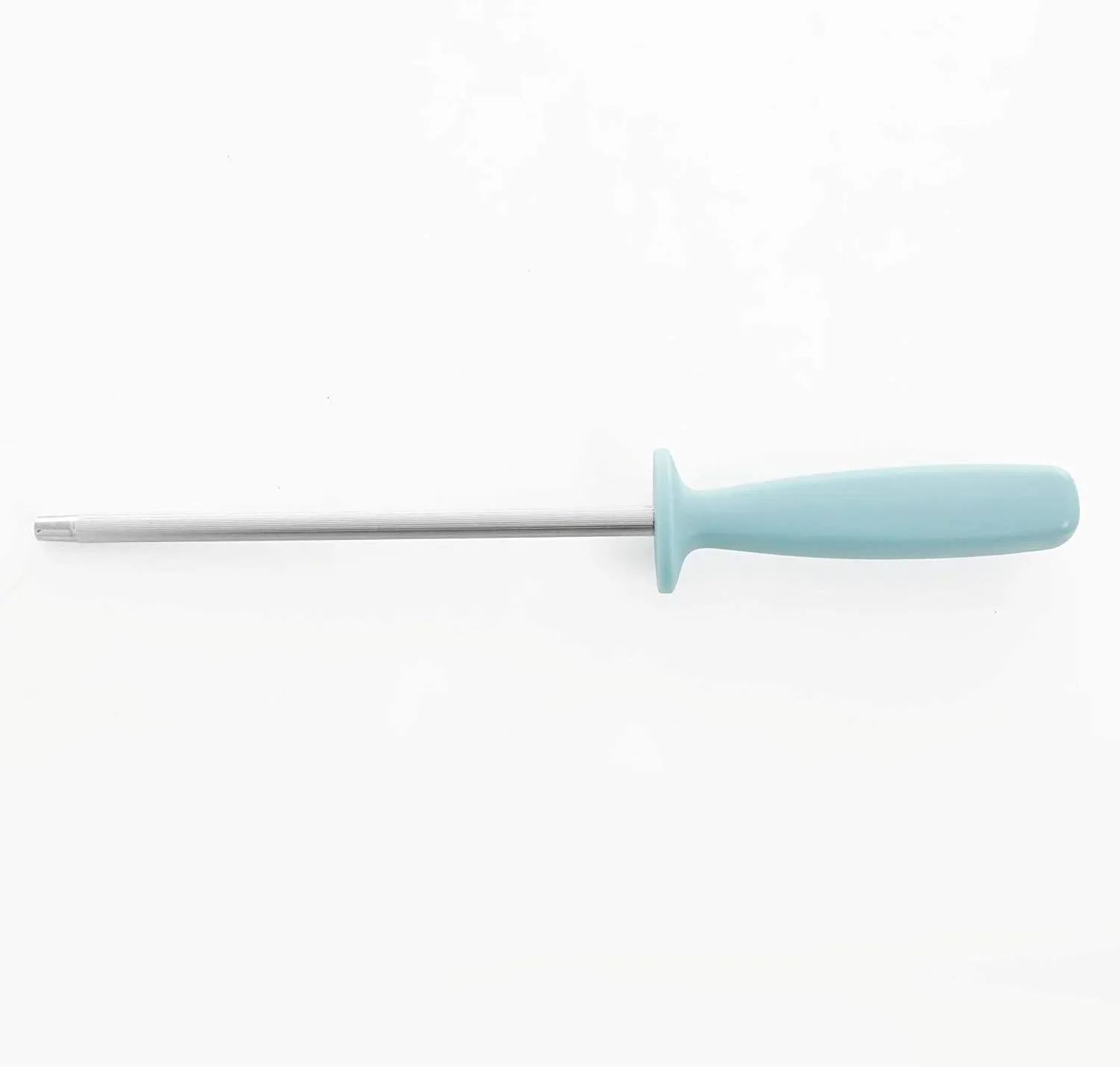 Oster Evansville 14 Piece Cutlery Set, Stainless Steel with Turquoise Handles -