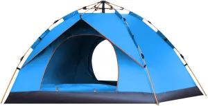 Outdoor Pop Up Tent Water-Resistant Portable Camping Tent for 1-2/3-4 People Family Tent