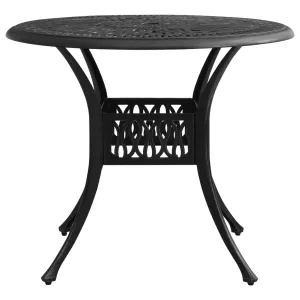 Patio Table Outdoor Dining Table Garden Porch Furniture Cast Aluminum