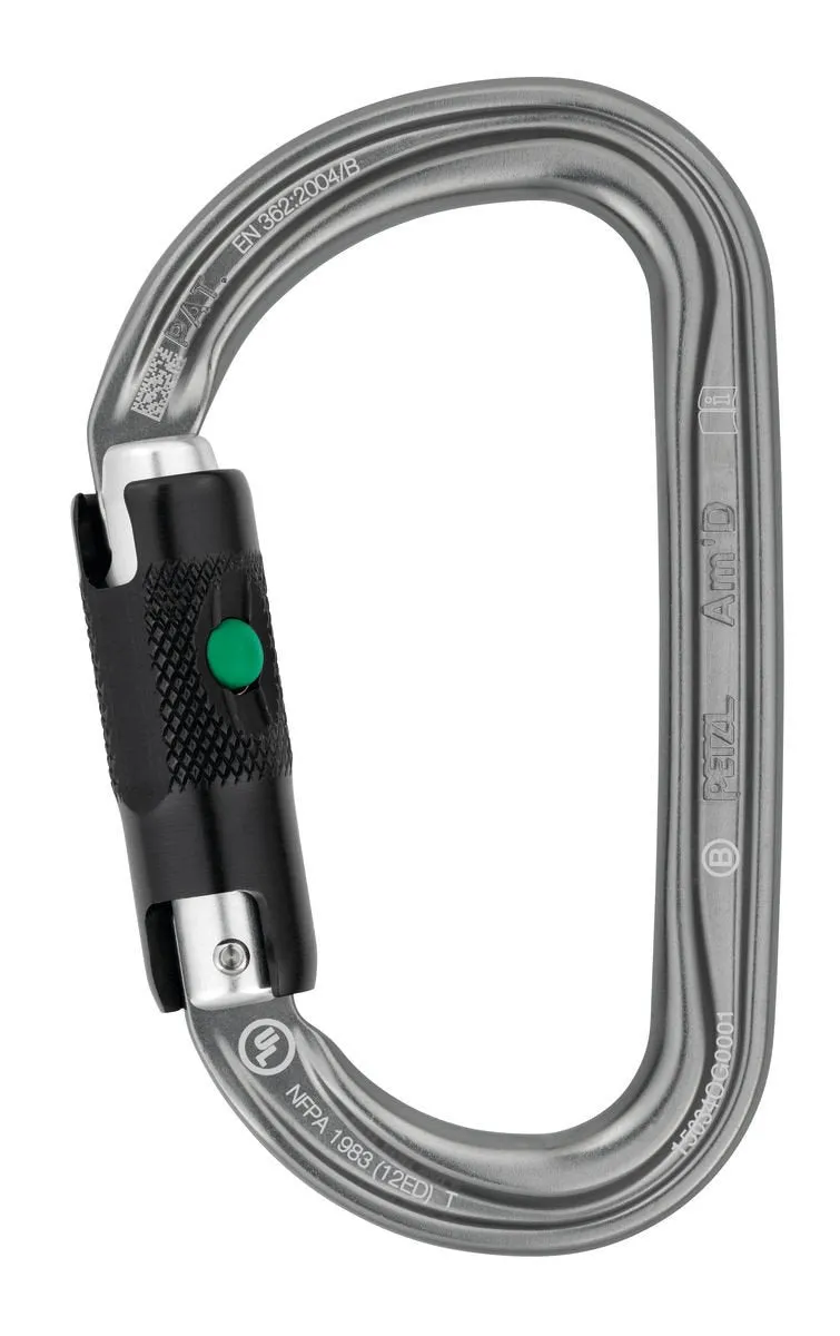 PETZL AM'D BALL LOCK CARABINER