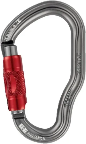 PETZL - Vertigo Twist-Lock, Carabiner for Climbing Lanyard