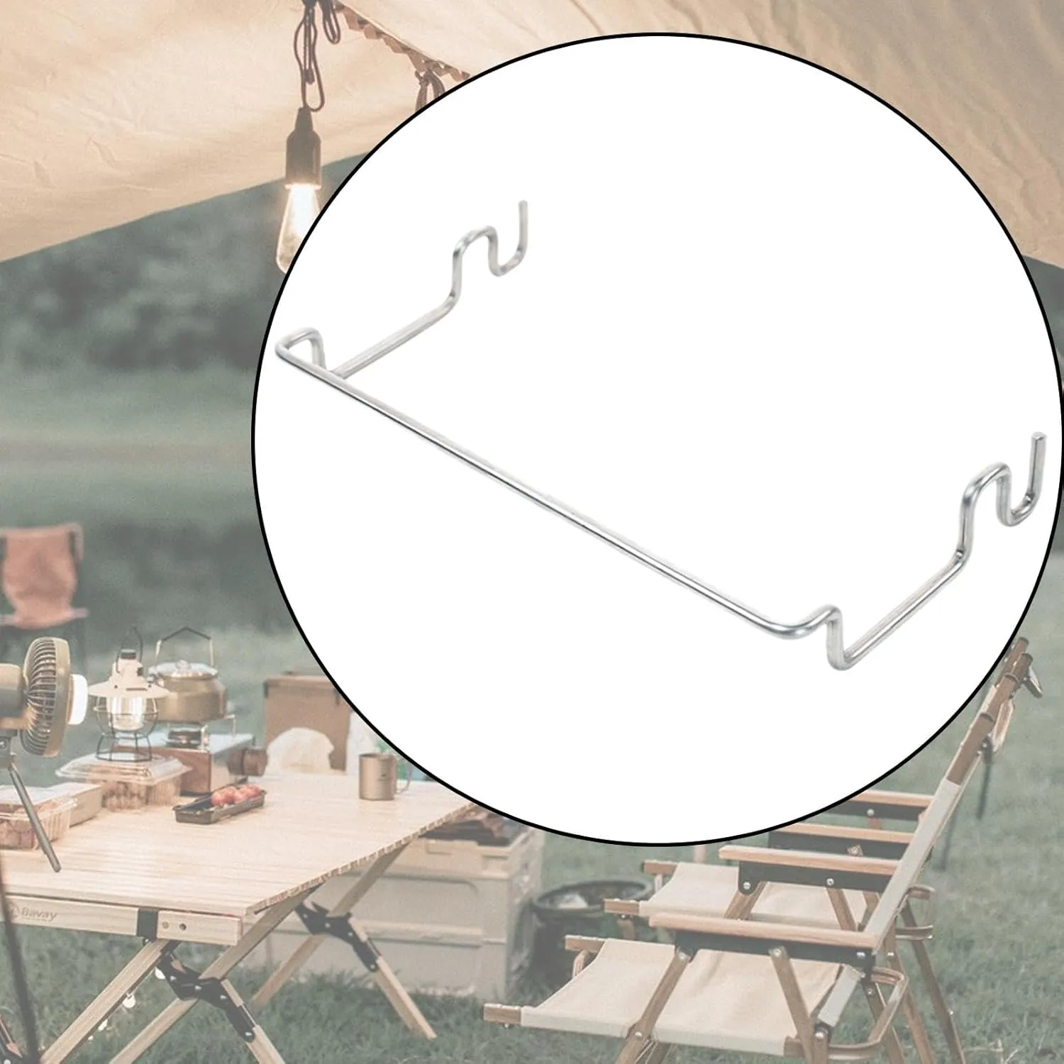 Picnic Table Parts Camping Igt Table Accessories Repair Camping Backpacking Spare Parts Combination Table Accessories, garbage bag hook
