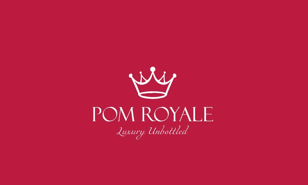 Pom Royale BIO Pomegranate Juice with Pulp, 33.8 fl oz (1L), Cold-Pressed, No Preservatives, Glass Bottle for Freshness