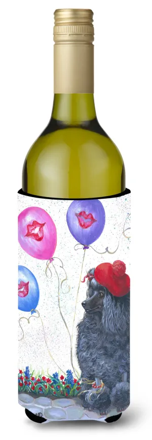 Poodle Totally Chic Wine Bottle Hugger PPP3151LITERK