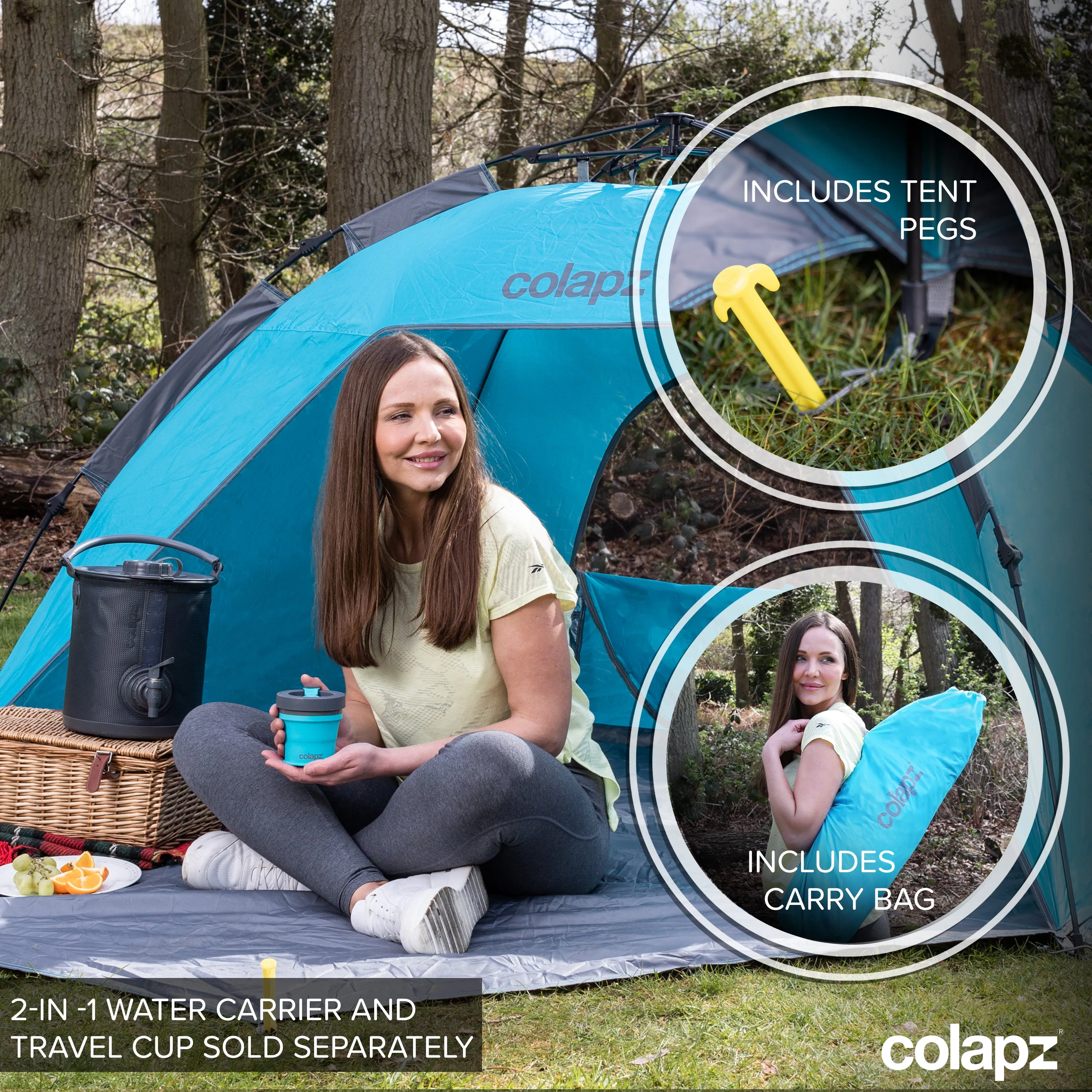 Pop-up Beach Tent With SPF50  Protection