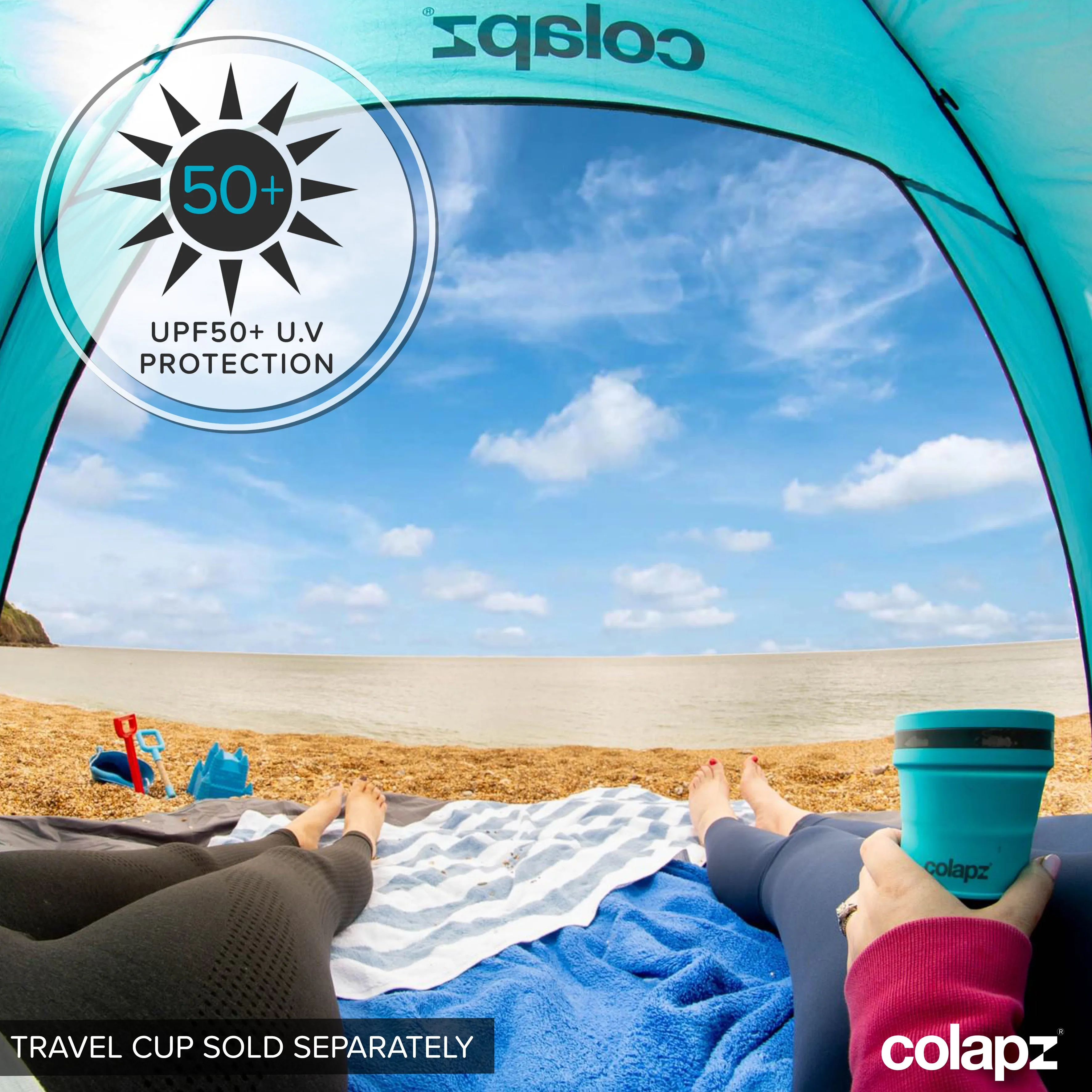 Pop-up Beach Tent With SPF50  Protection
