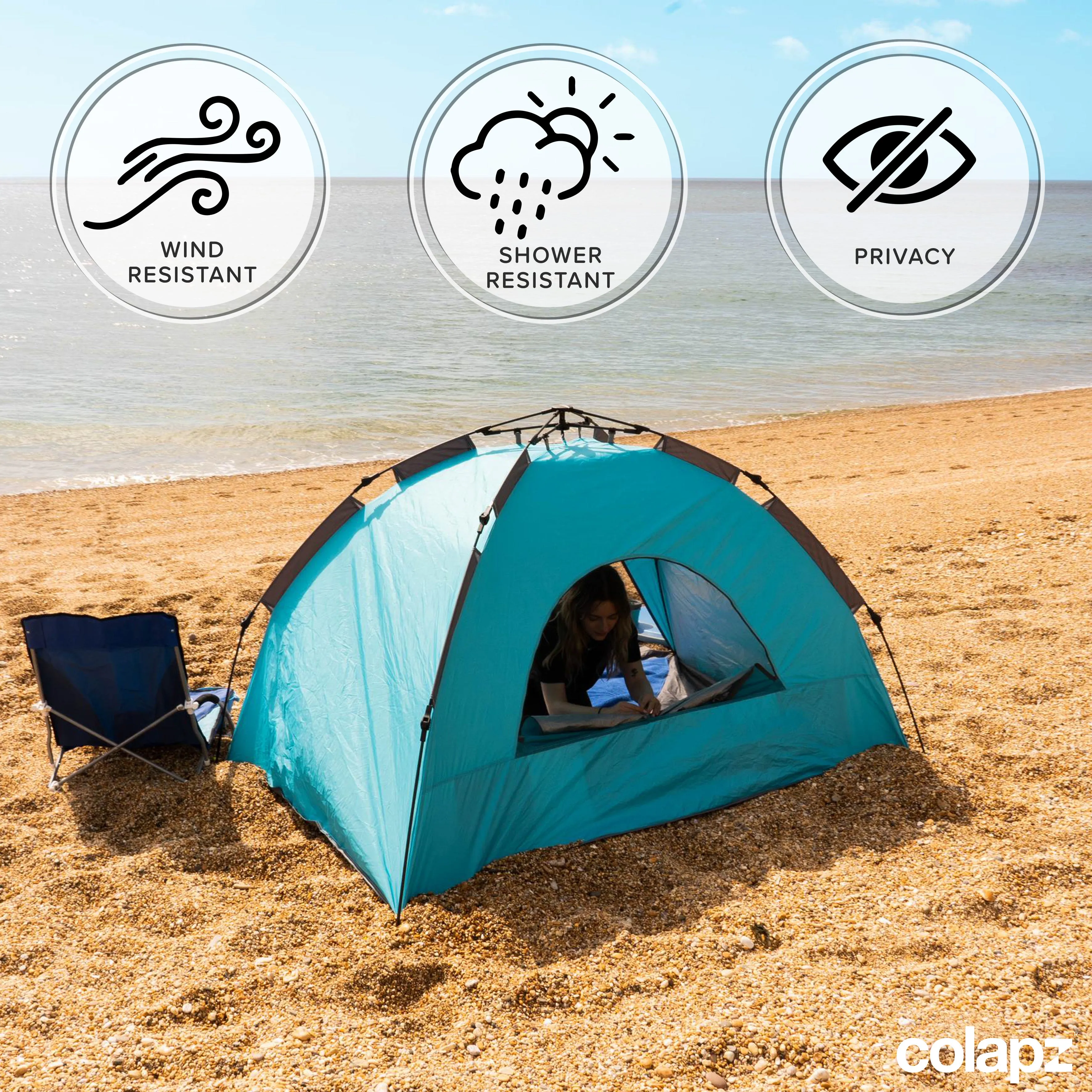 Pop-up Beach Tent With SPF50  Protection