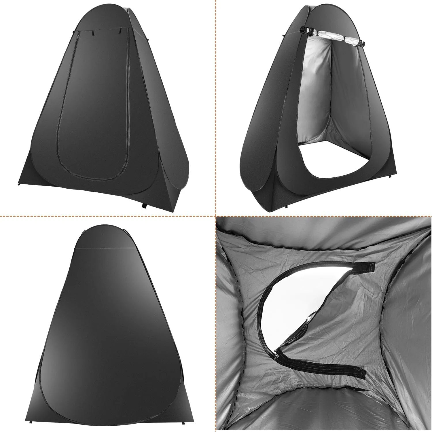Pop Up Privacy Foldable Tent with Carry Bag