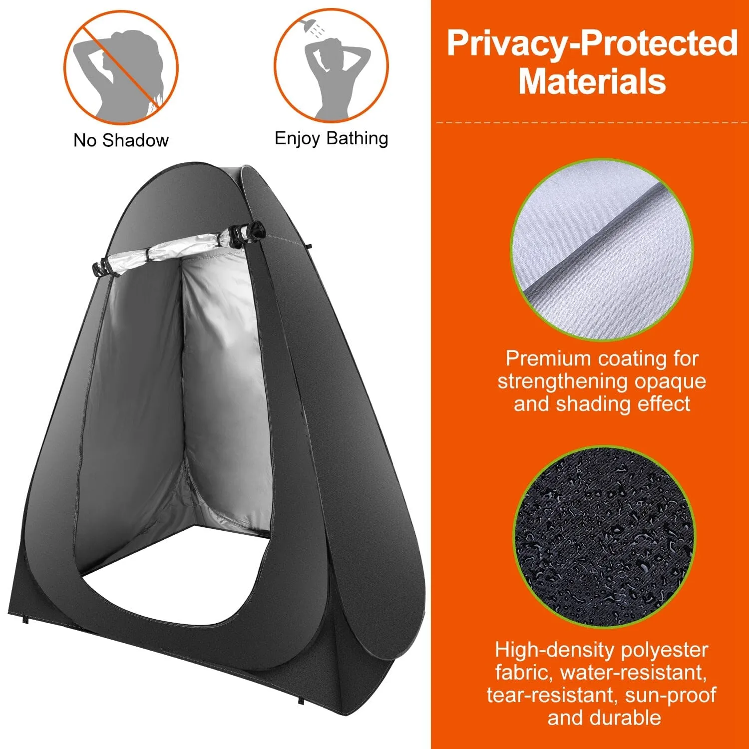 Pop Up Privacy Foldable Tent with Carry Bag