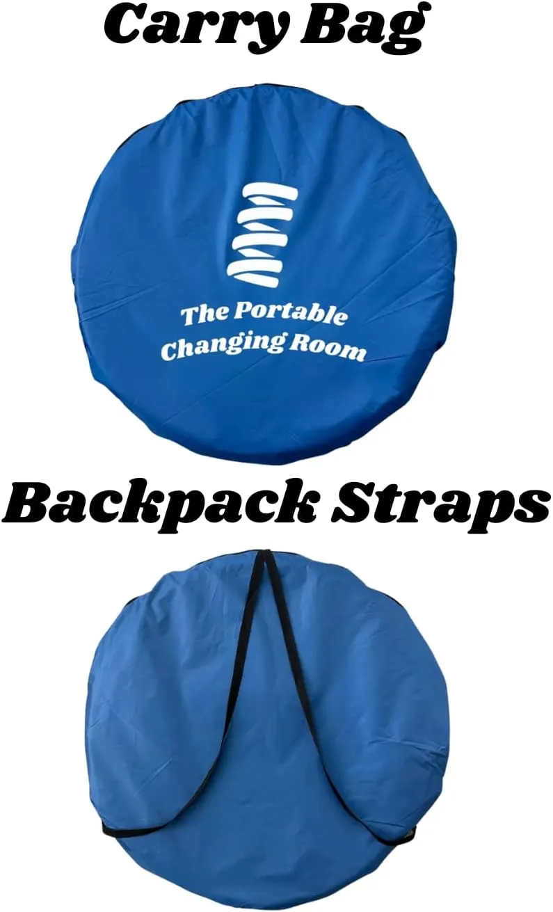 Portable Changing Room, Pop Up Pod - Privacy Tent, Dressing Room Tube or Portable Toilet Stall with Carry Bag for Camping, Beach, or Outdoor by The Portable Changing Room