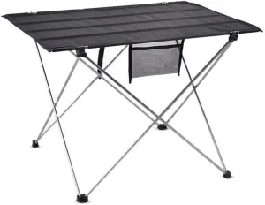 Portable Mini Folding Table – Ultralight Aluminum Alloy Camping, Hiking, Picnic, and Computer Desk – Non-Slip, Wear-Resistant Fabric – & Easy to Carry – 75x54x52CM