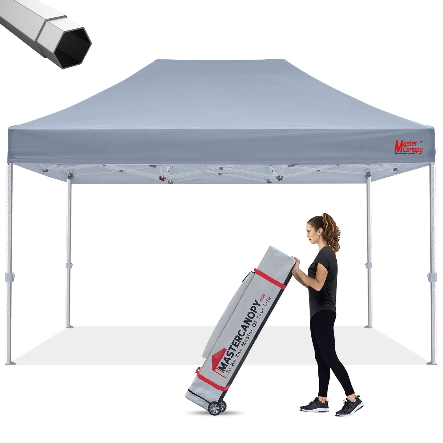 Premium Series Heavy Duty Pop Up 10x10/10x15 Instant Canopy Tent-CA