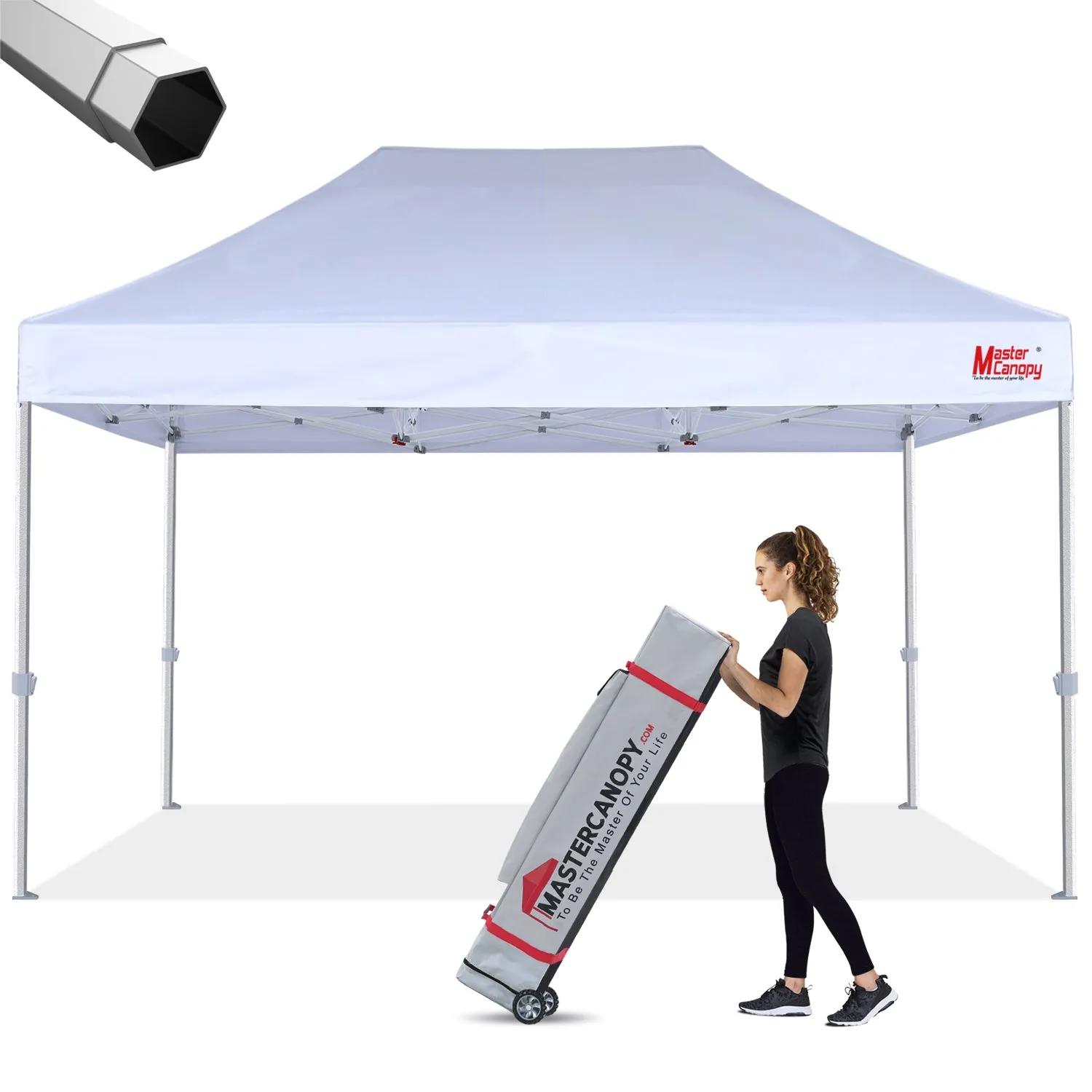 Premium Series Heavy Duty Pop Up 10x10/10x15 Instant Canopy Tent-CA